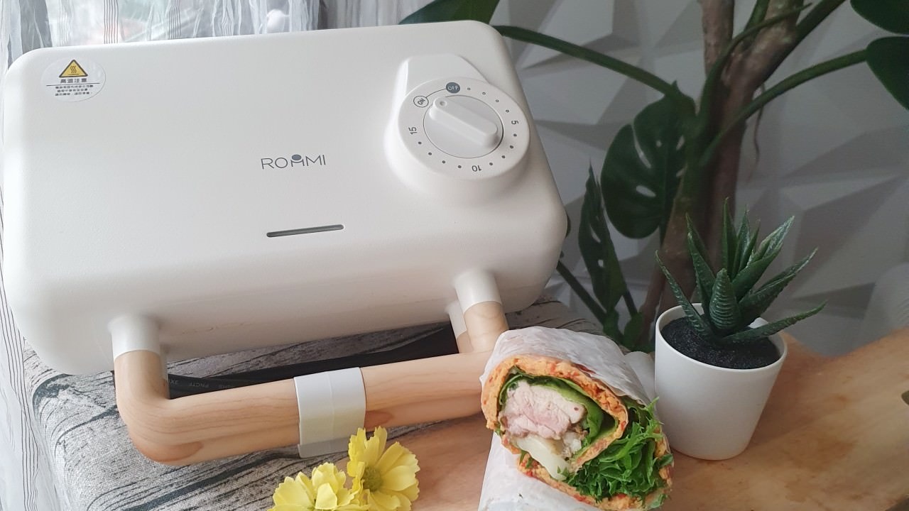 Roommi熱壓機可以完成很多食譜。