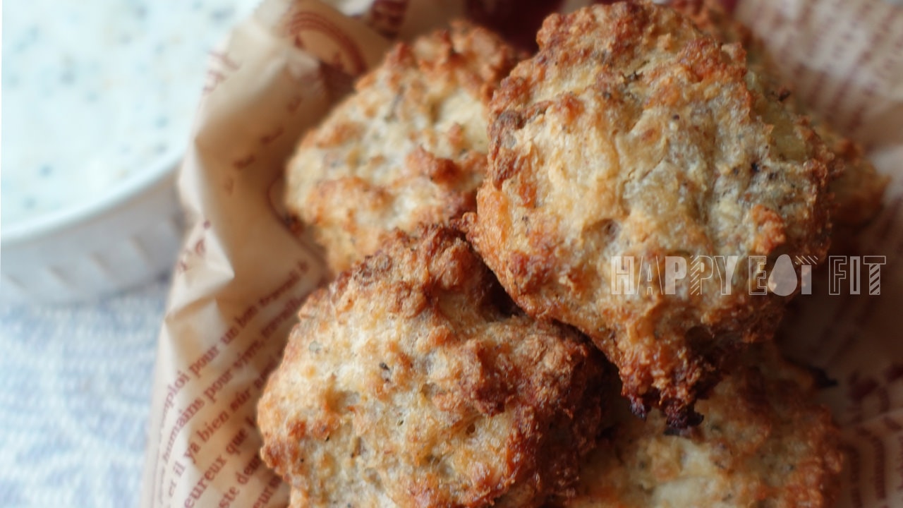 2種食材做出跟麥當勞一樣好吃的低卡雞塊|氣烤鍋食譜 - 第2張圖 自製高蛋白低卡豆腐雞塊。
