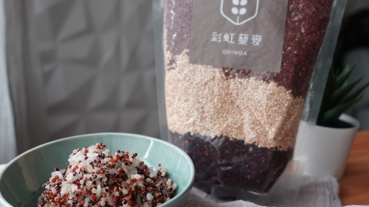 藜麥飯蛋白質含量高。