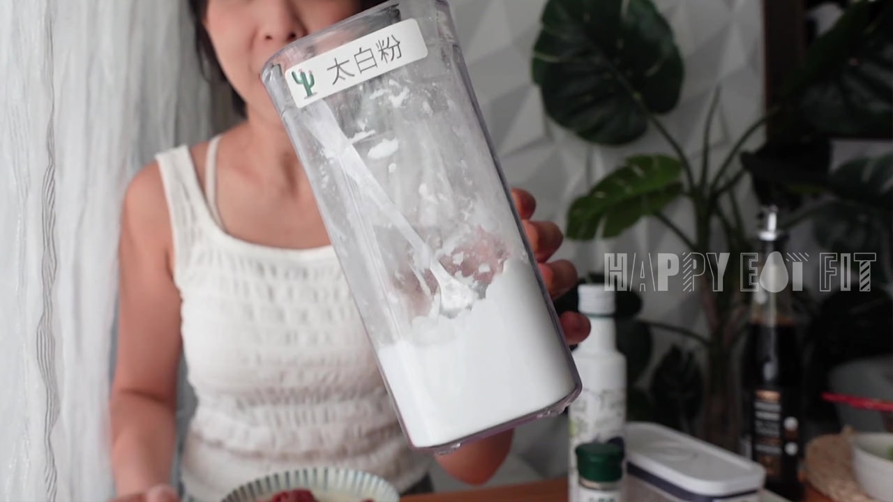 牛肉醃料一定要加太白粉，口感會更好。