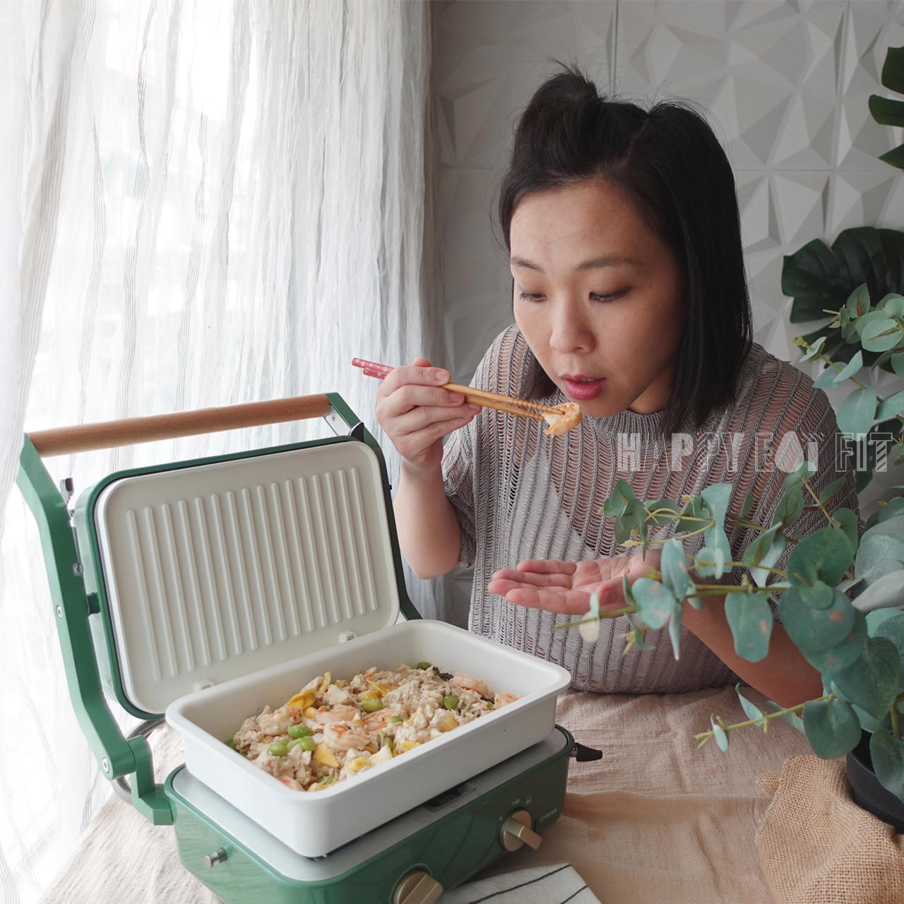 剝皮辣椒偽炒飯跟一般炒飯真的很像。